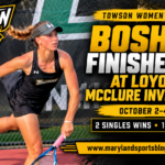 Chandrè Boshoff Goes Undefeated as Towson Women’s Tennis Completes Strong Showing at Loyola’s McClure Invitational