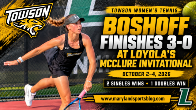 Chandrè Boshoff Goes Undefeated as Towson Women’s Tennis Completes Strong Showing at Loyola’s McClure Invitational