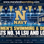 Navy Men’s Swimming and Diving Stuns No. 14 LSU, Dominates Loyola in Historic Season Opener