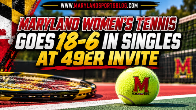 Terps Finish Impressive 18-6 in Singles at 49er Invite