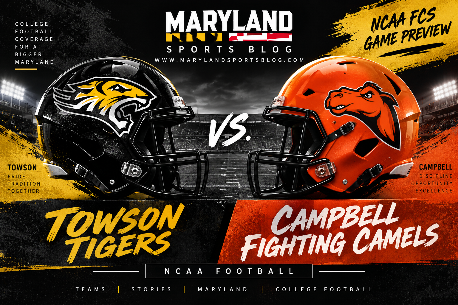 Towson Football Faces Tough Road Test Against No. 16 Campbell as Tigers Search for First Victory