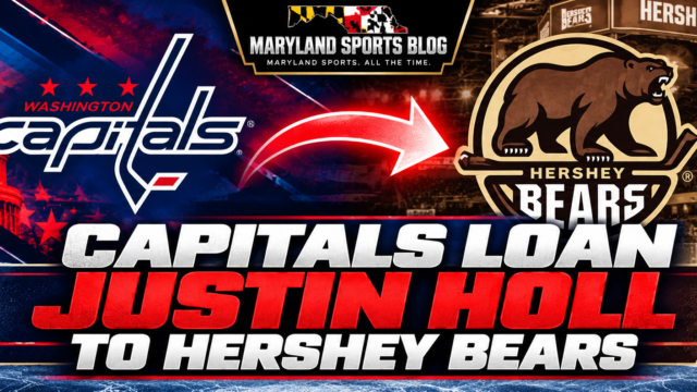 Washington Capitals Loan Justin Holl to Hershey Bears Despite Historic NHL Start