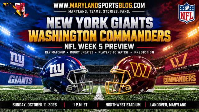 Washington Commanders Look to Rebound Against NFC East-Leading New York Giants as Jayden Daniels Returns