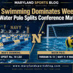 Navy Swimming Dominates Weekend While Water Polo Splits Conference Matchups