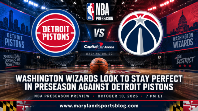 Washington Wizards Look to Stay Perfect in Preseason Against Detroit Pistons
