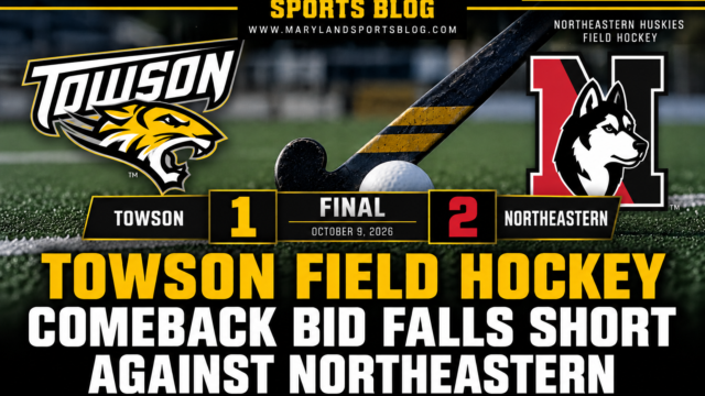 Towson Field Hockey Comeback Falls Short in 2-1 Loss to Northeastern
