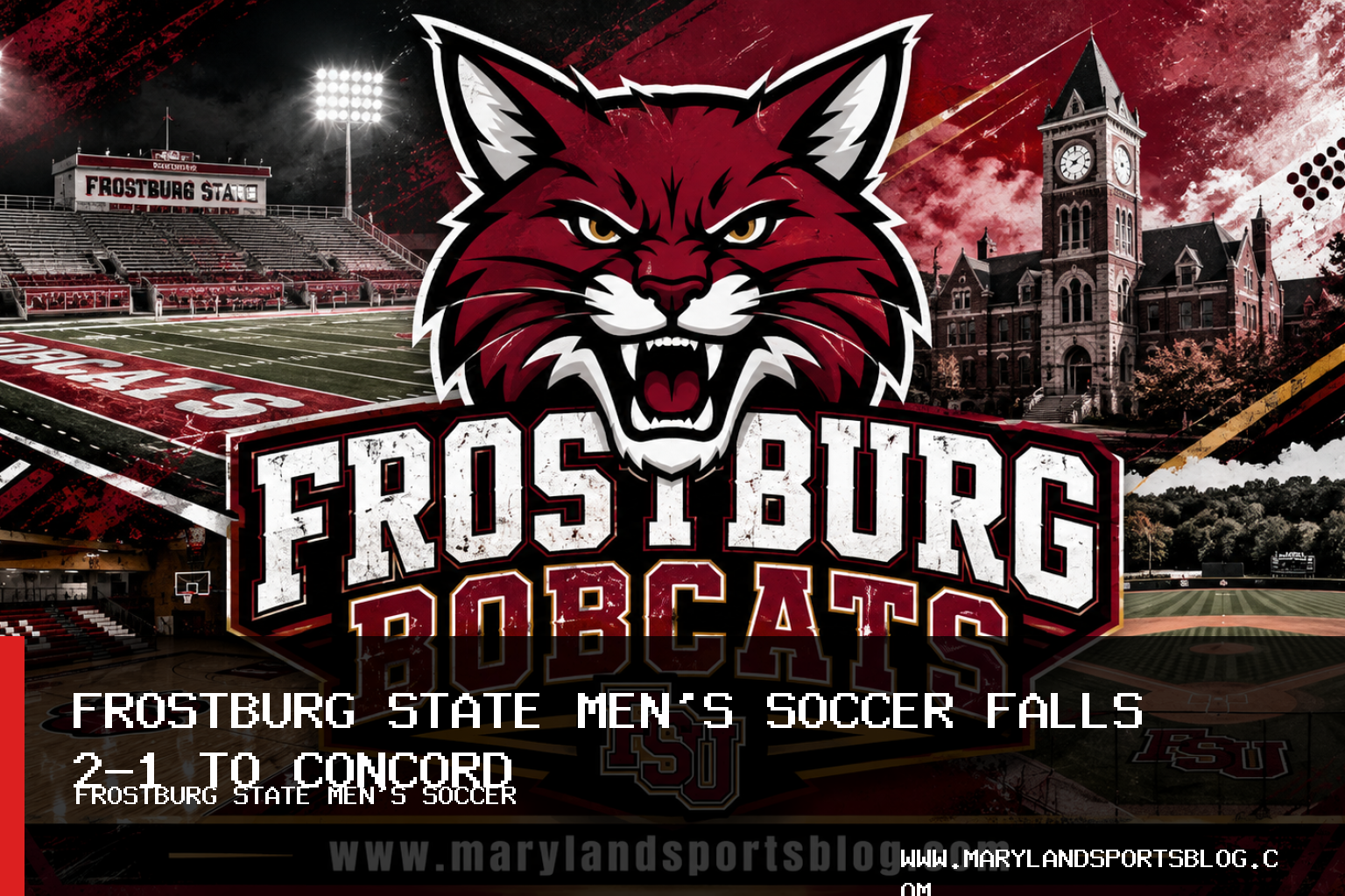 Frostburg State University Men's Soccer Falls 2-1 to Concord in Athens featured image