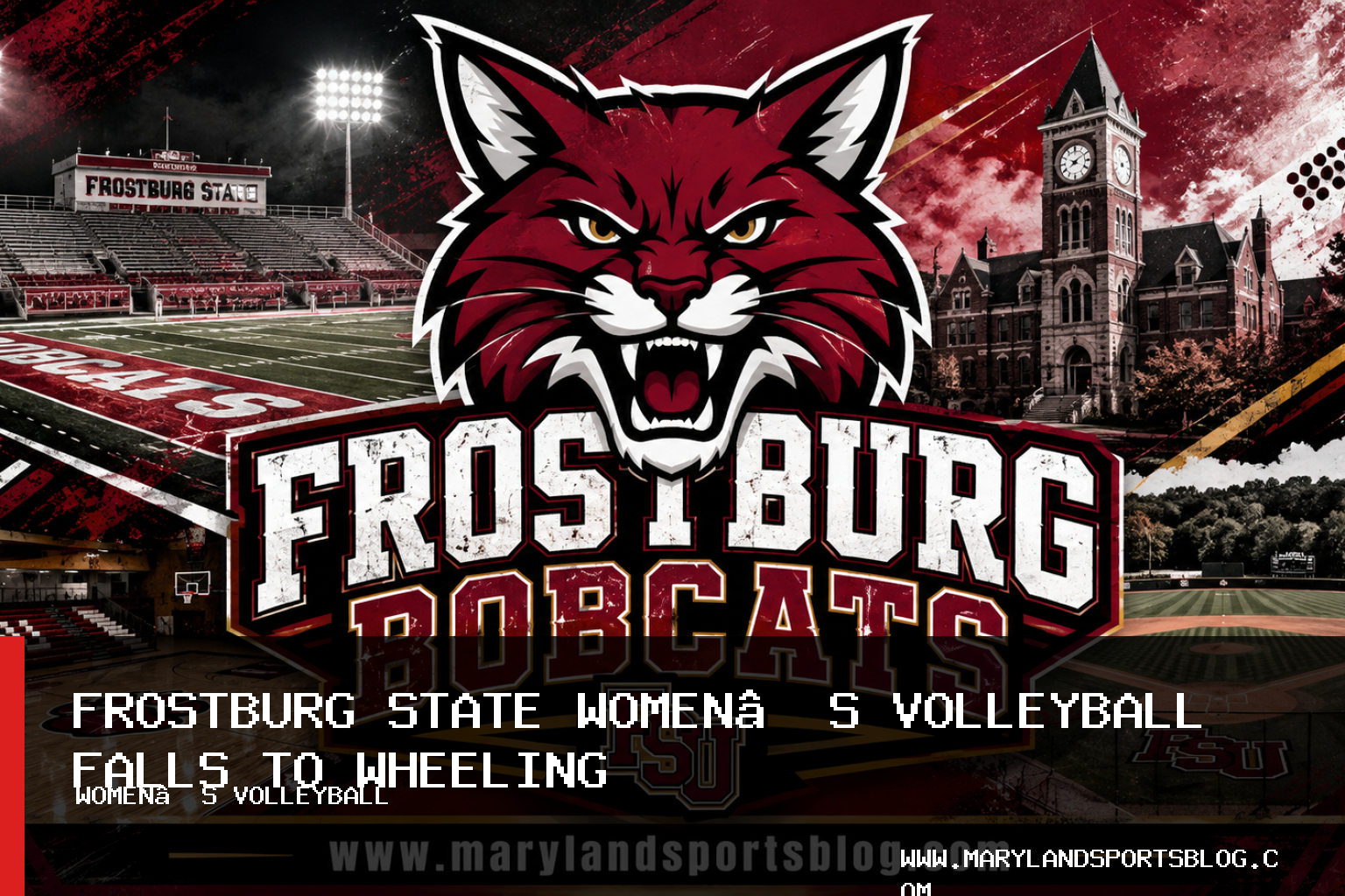 Frostburg State University Women’s Volleyball Falls to Wheeling 3-0 in Pink Game featured image