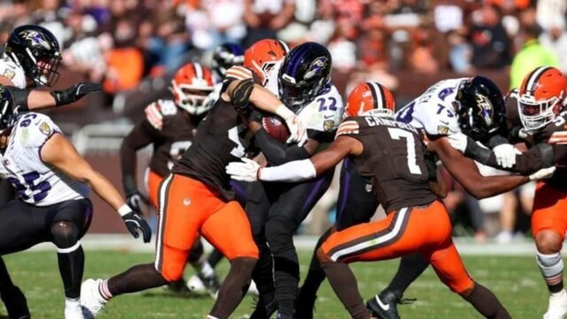 Ravens Fall Apart in Second Half in Loss to Browns