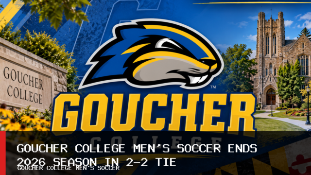 Goucher College Men’s Soccer Finishes 2026 Season With 2-2 Tie Against Susquehanna University