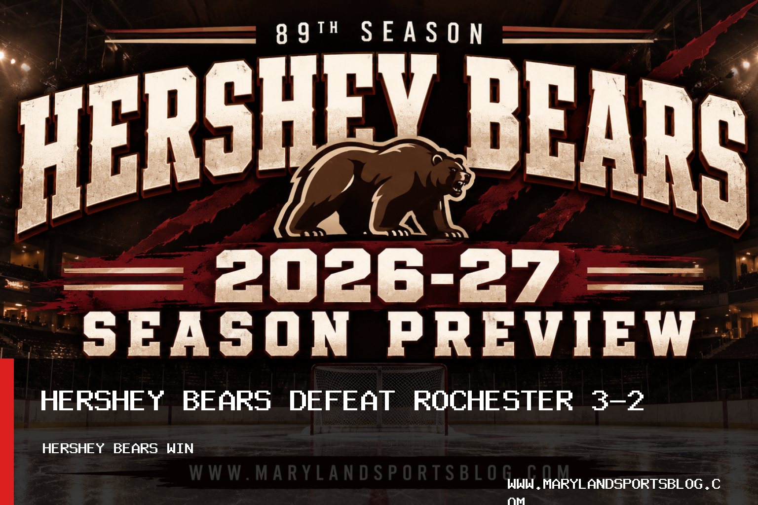 Hershey Bears Defeat Rochester Americans 3-2 Behind Three-Point Game From Lynden Lakovic featured image
