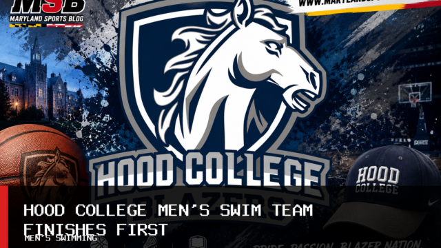 Hood College Men’s Swim Team Finishes First at Goucher College as James Martines-Solis Wins Two Events