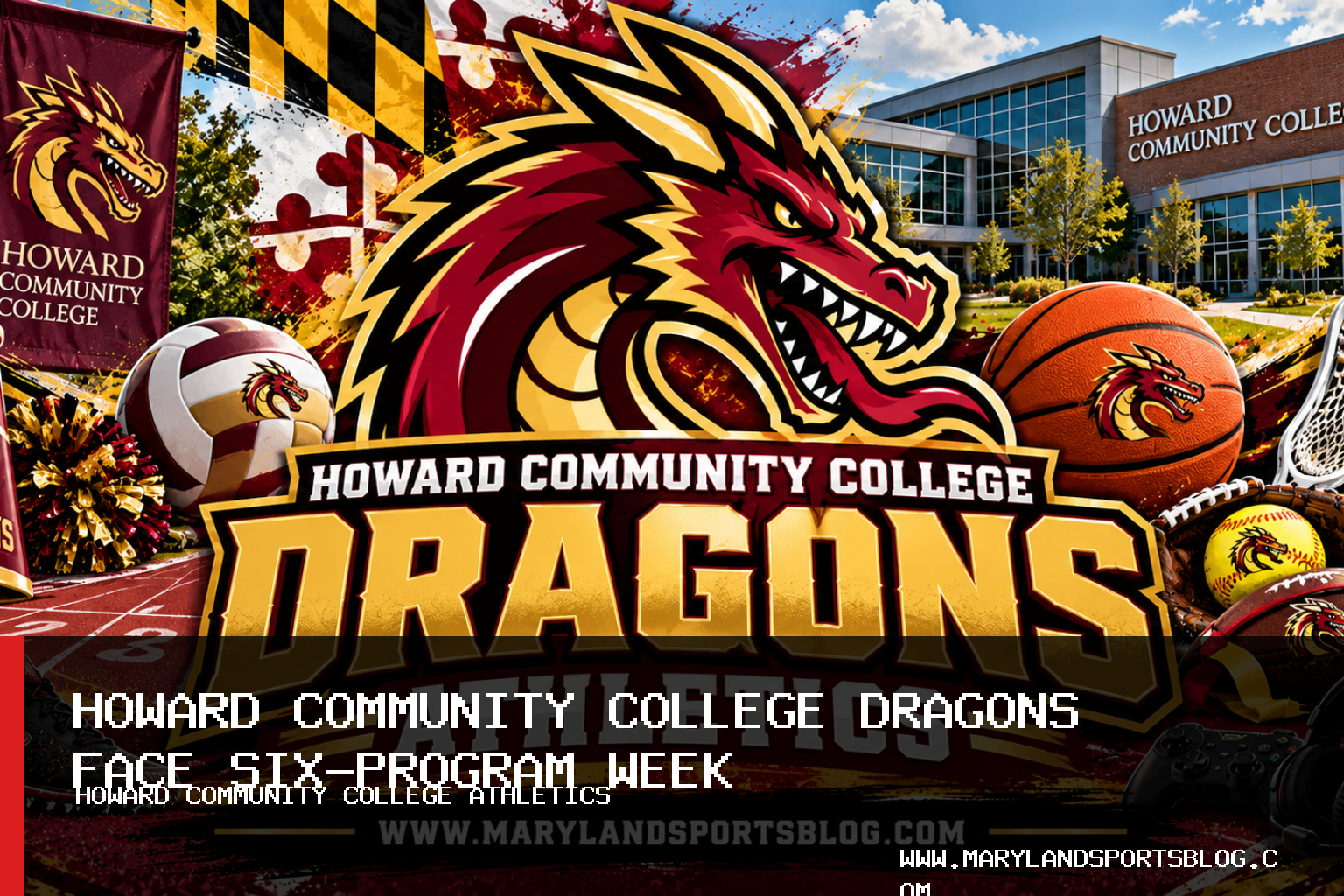 Howard Community College Dragons Lead Six-Program Week With Region 20 Stakes and Preseason Events featured image