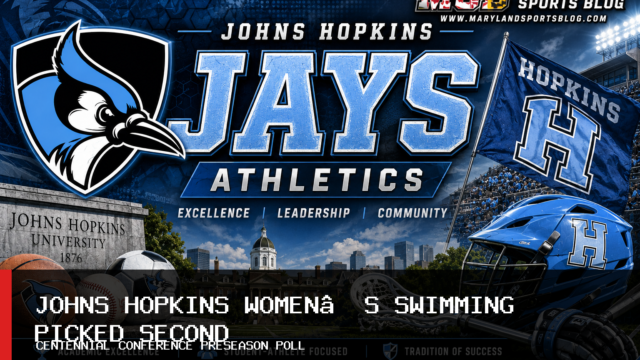 Johns Hopkins University Athletics Women’s Swimming Picked Second in Centennial Conference Preseason Poll
