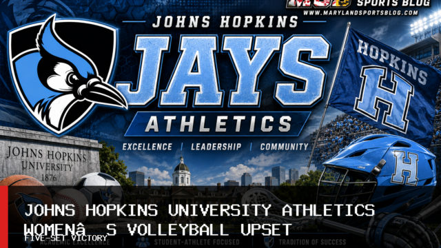 Johns Hopkins University Athletics Women’s Volleyball Upsets No. 5 Juniata as Ivy Swafford Posts 21 Kills