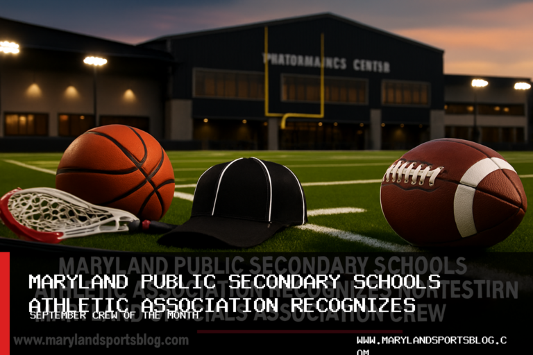 Maryland Public Secondary Schools Athletic Association Recognizes Northeastern Maryland Officials Association Crew at Baltimore Ravens Performance Center featured image