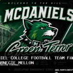 McDaniel College Football Team Falls to Carnegie Mellon, 52-14, in Centennial Conference Opener