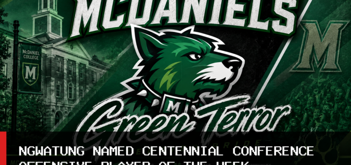 McDaniel College women's soccer: Hariette Ngwatung named Centennial Conference Offensive Player of the Week featured image