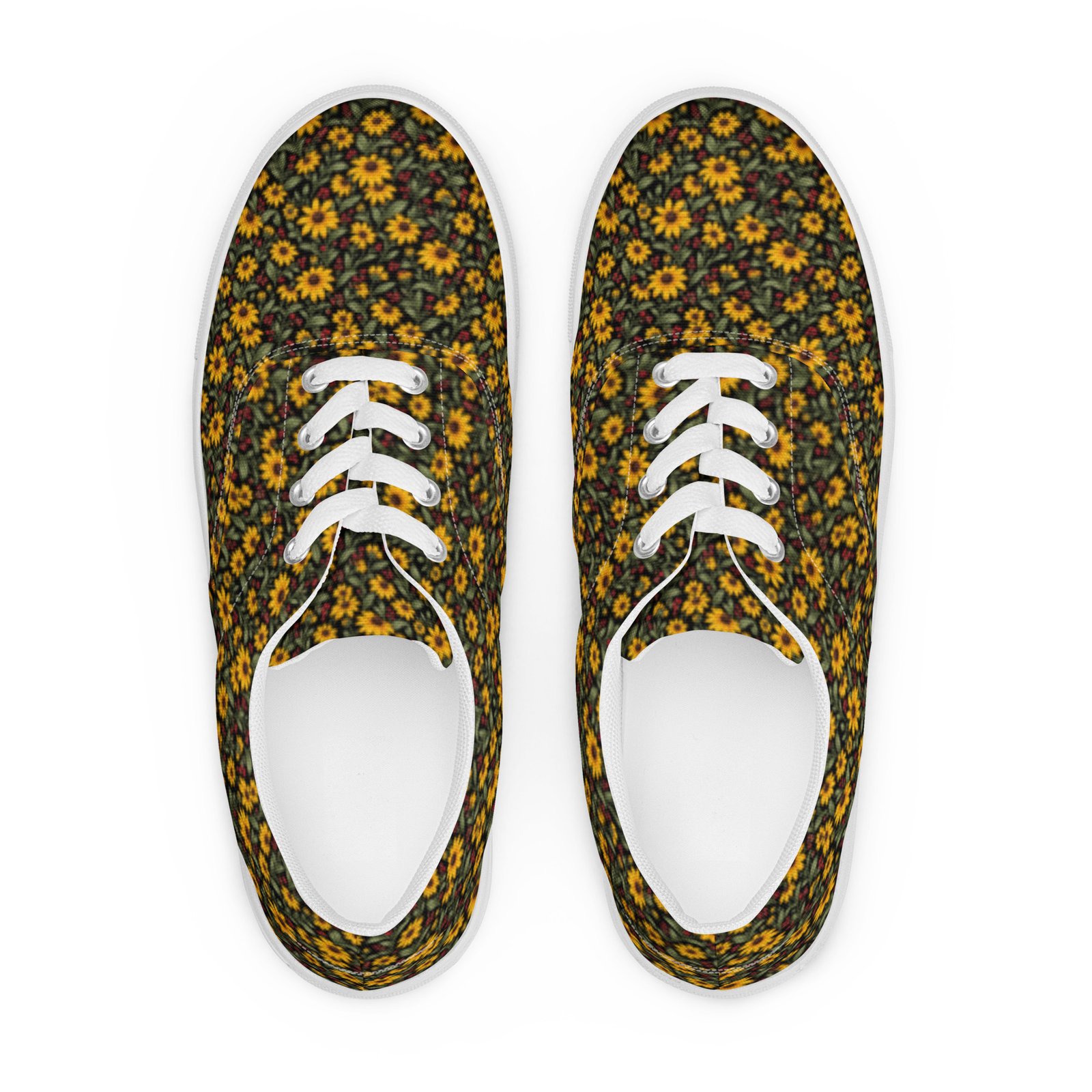 New in the MSB Team Store: Maryland Black-Eyed Susan Men’s Lace-Up Canvas Shoes | Golden Bloom