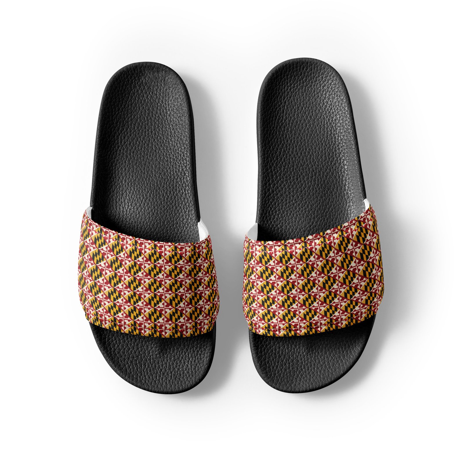 Maryland Flag Remix Men’s Slides - Image 2