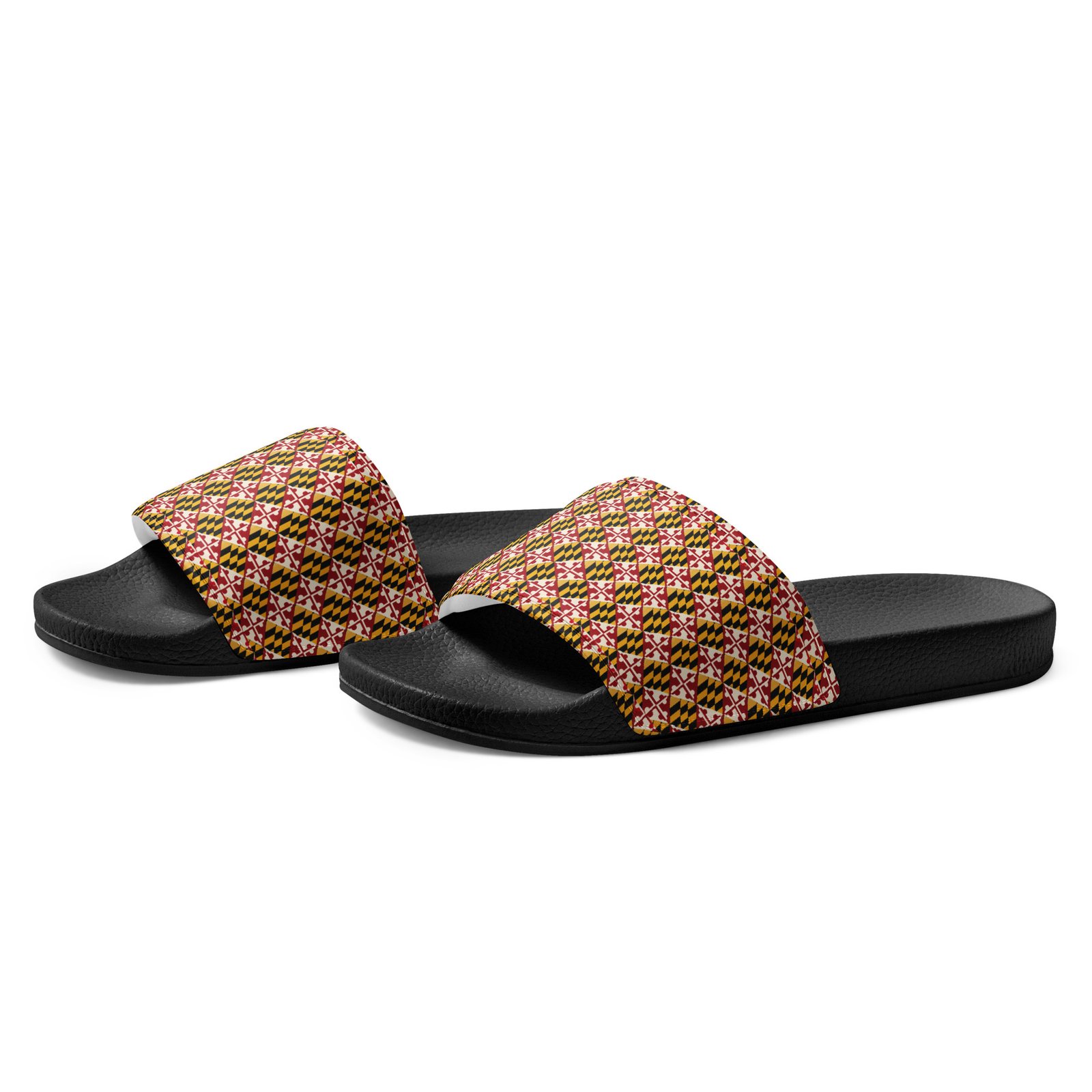 Maryland Flag Remix Men’s Slides - Image 3