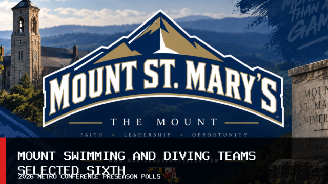Mount St. Mary’s University Men’s and Women’s Swimming and Diving Teams Selected Sixth in 2026 Metro Conference Preseason Polls