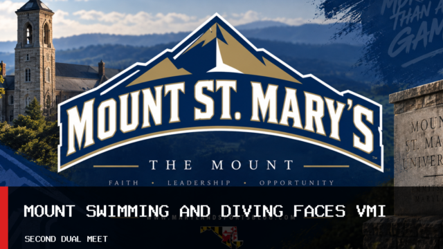 Mount St. Mary’s University Men’s and Women’s Swimming and Diving to Face VMI in Second Dual Meet