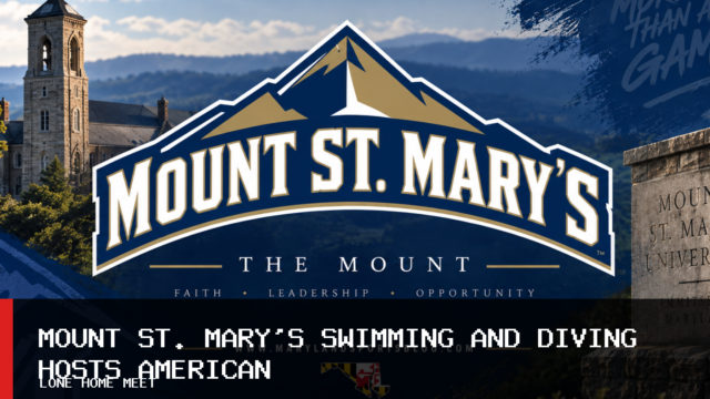 Mount St. Mary’s Swimming and Diving Teams Host American in Lone Home Meet of the 2026-27 Season
