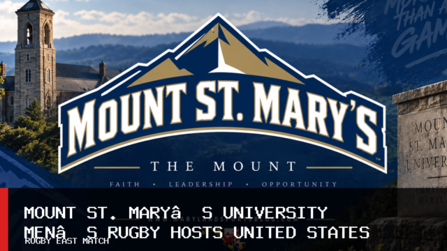 Mount St. Mary’s University men’s rugby hosts United States Naval Academy in Rugby East match