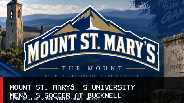Mount St. Mary’s University Men’s Soccer Takes 2-2-6 Record to Bucknell