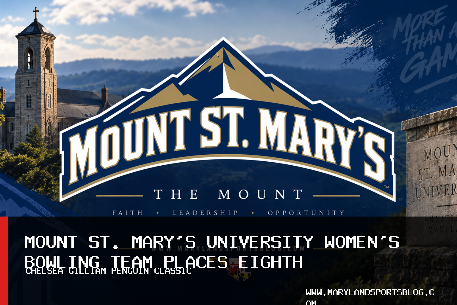 Mount St. Mary's University Women's Bowling Team Places Eighth at Chelsea Gilliam Penguin Classic featured image