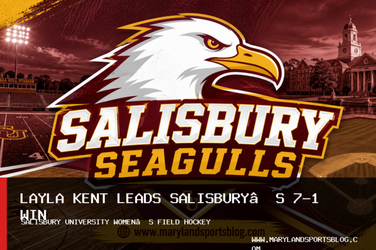 Salisbury University Women’s Field Hockey Wins 7-1 as Layla Kent Scores Twice featured image