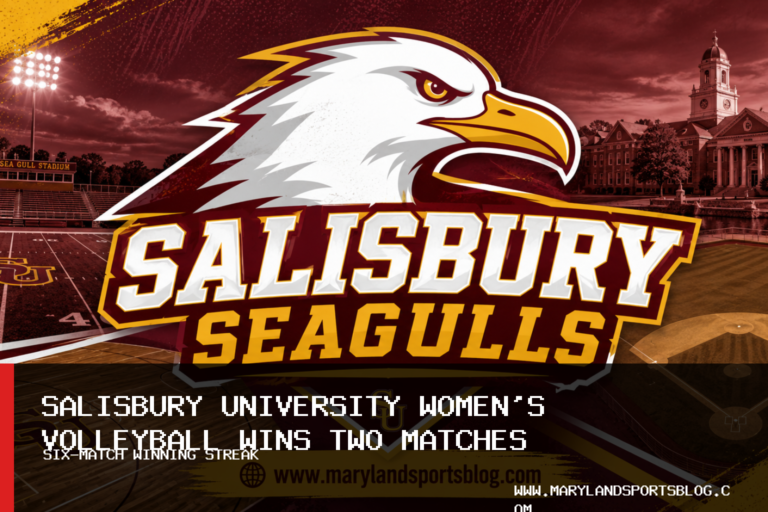 Salisbury University women's volleyball extends winning streak to six with Stevenson, Susquehanna wins featured image