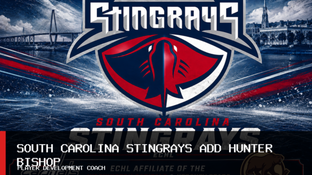 South Carolina Stingrays Add Hunter Bishop as Player Development Coach