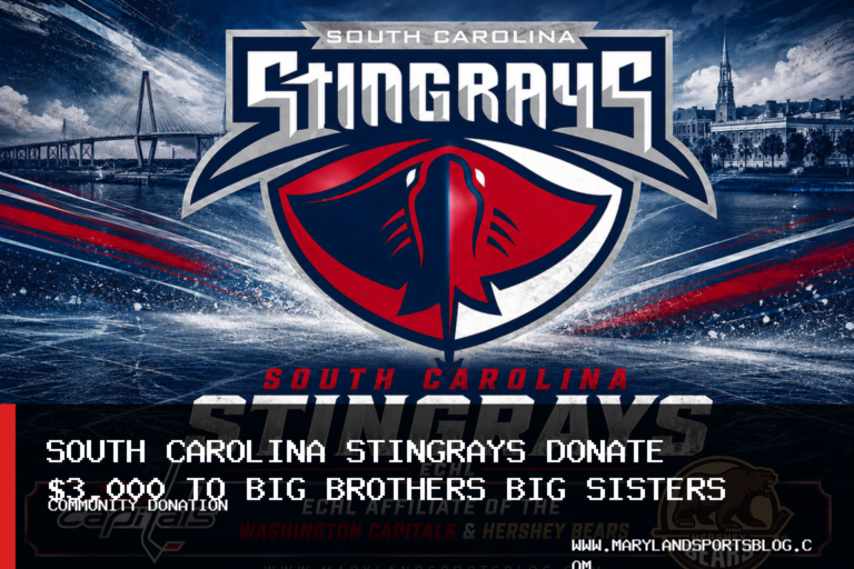 South Carolina Stingrays Donate $3,000 to Big Brothers Big Sisters of the Lowcountry featured image
