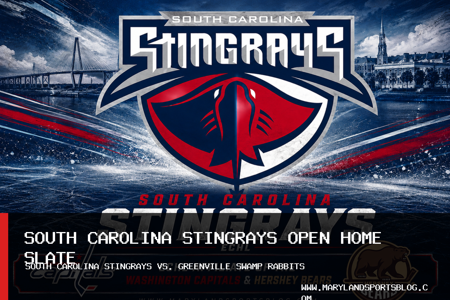 South Carolina Stingrays Open 2026-27 Home Slate Against Greenville Swamp Rabbits featured image