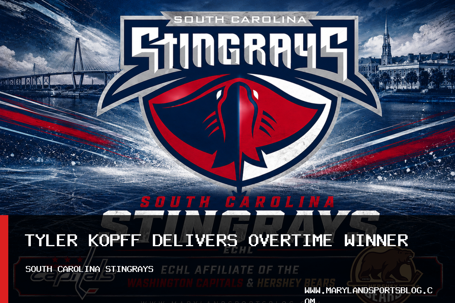 South Carolina Stingrays Open 2026-27 Season 2-0-0-0 With Tyler Kopff’s Overtime Winner featured image