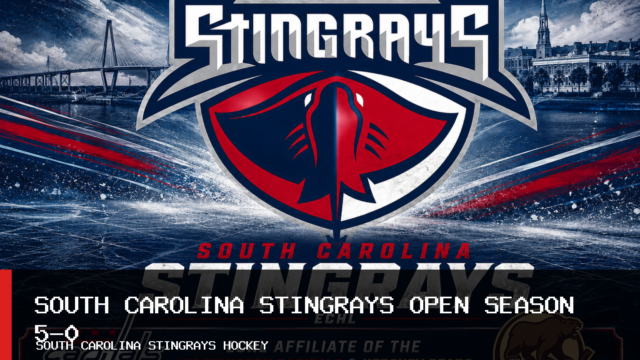 South Carolina Stingrays Open Season 5-0 After 7-3 Win Over Savannah Ghost Pirates