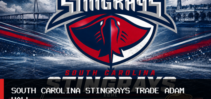 South Carolina Stingrays Trade Forward Adam Hall to Idaho Steelheads for Cash Considerations featured image