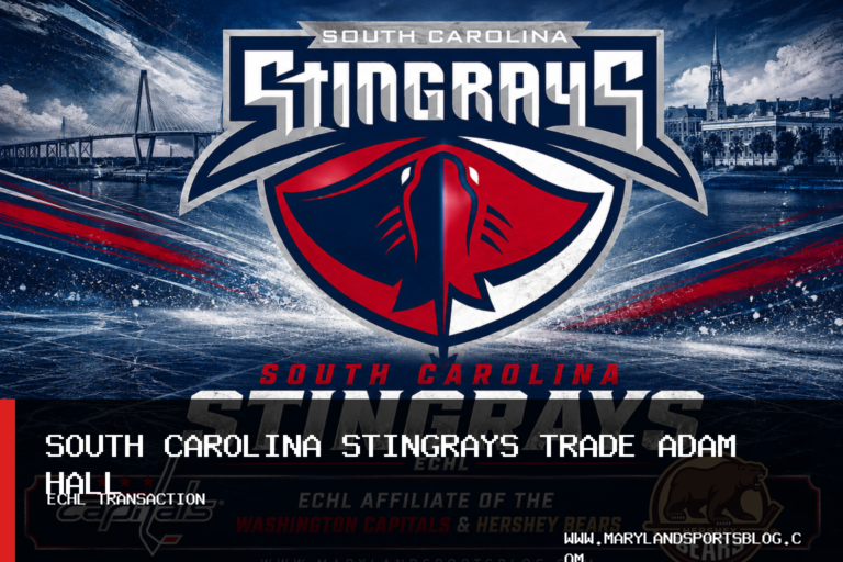 South Carolina Stingrays Trade Forward Adam Hall to Idaho Steelheads for Cash Considerations featured image