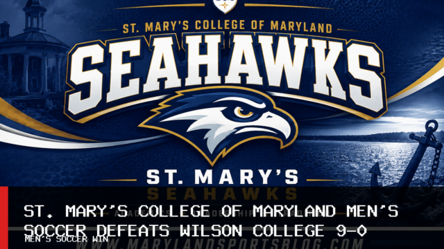 St. Mary’s College of Maryland Men’s Soccer Defeats Wilson College 9-0 as Franco Reyes and Matthew Kuwik Score Twice