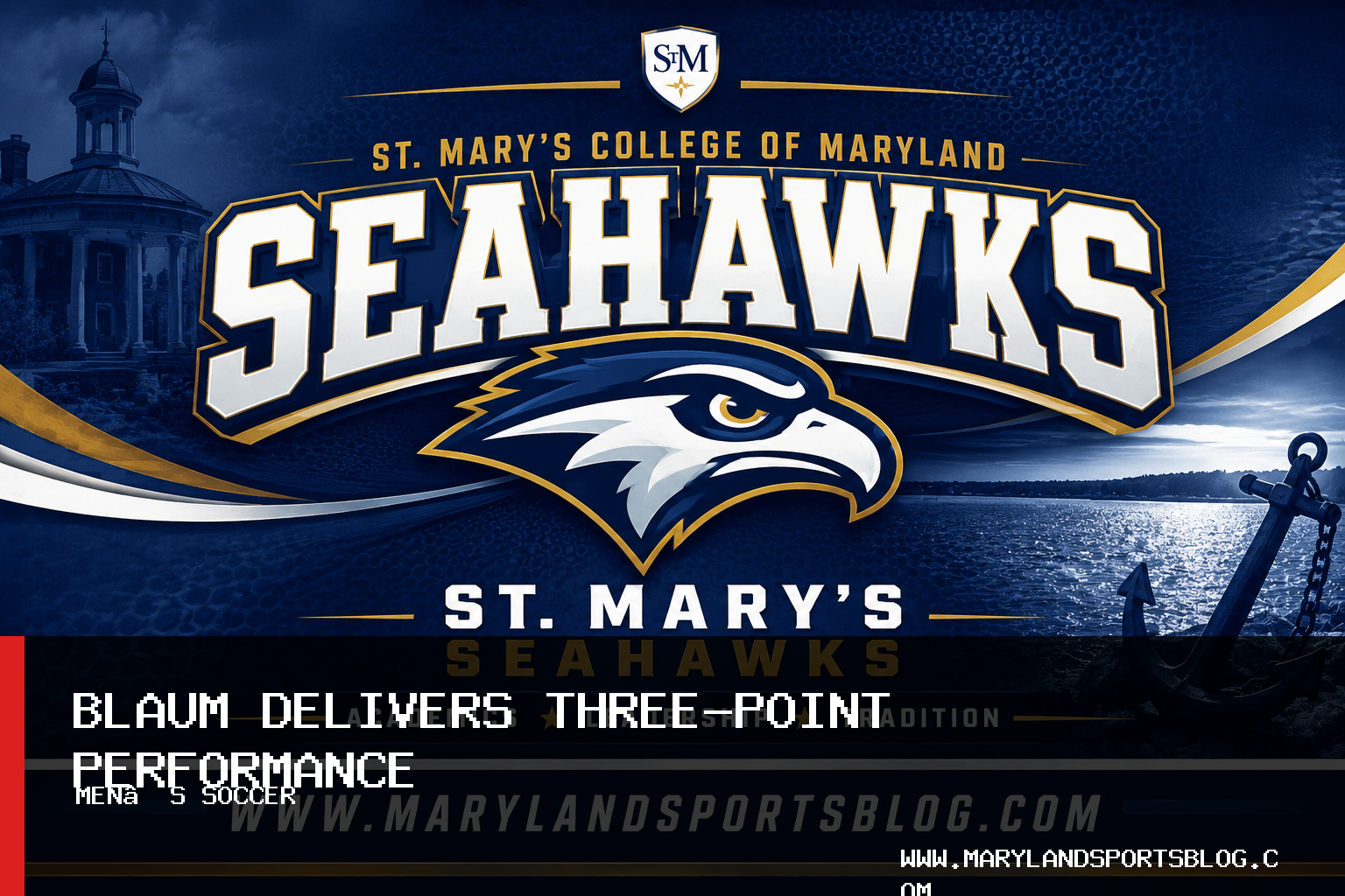 St. Mary’s College of Maryland Men’s Soccer Earns No. 4 Seed After Zach Blaum’s Goal and Two Assists at Cairn University featured image