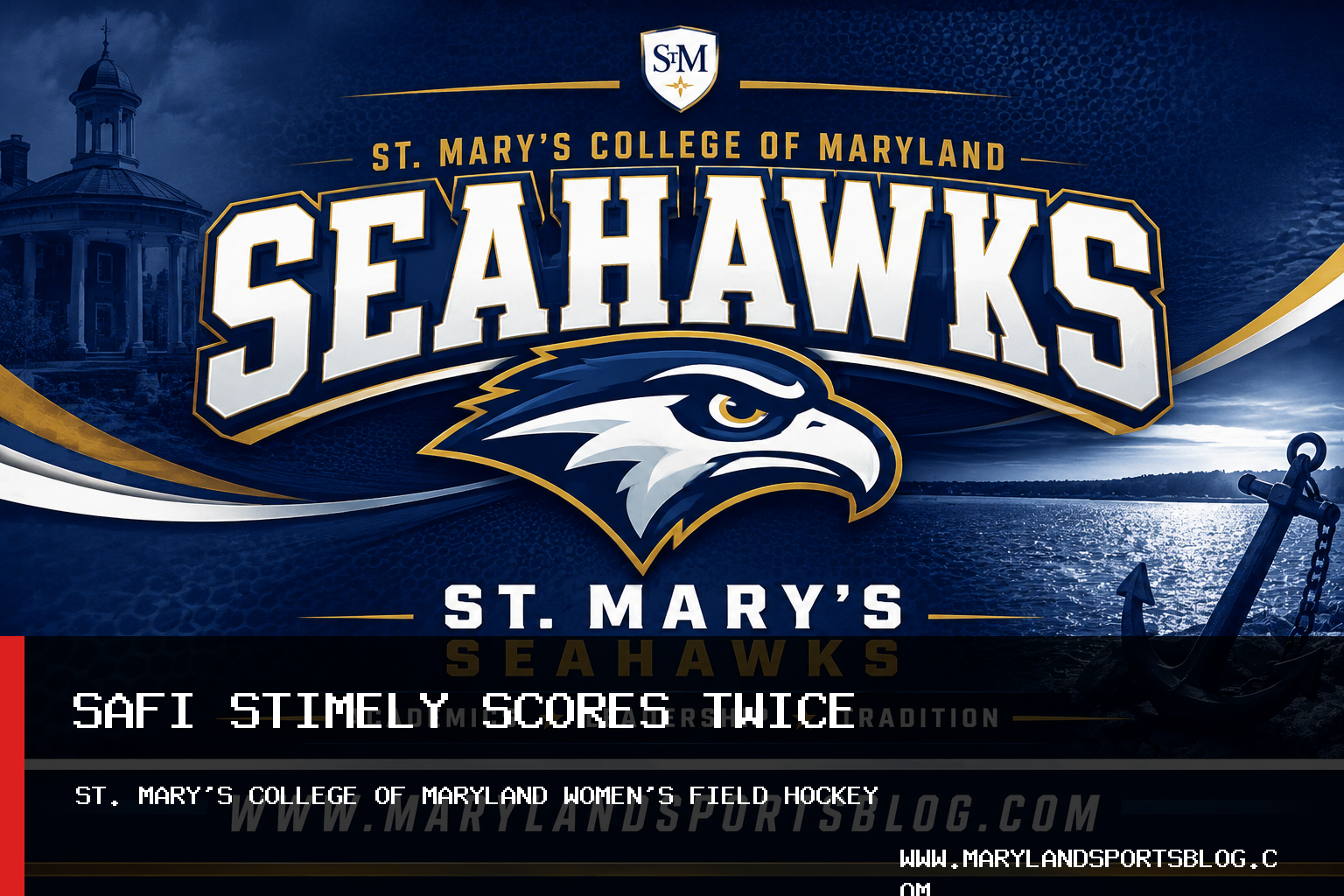 St. Mary's College of Maryland Women's Field Hockey Gets Two Goals From Safi Stimely in 5-3 Win featured image