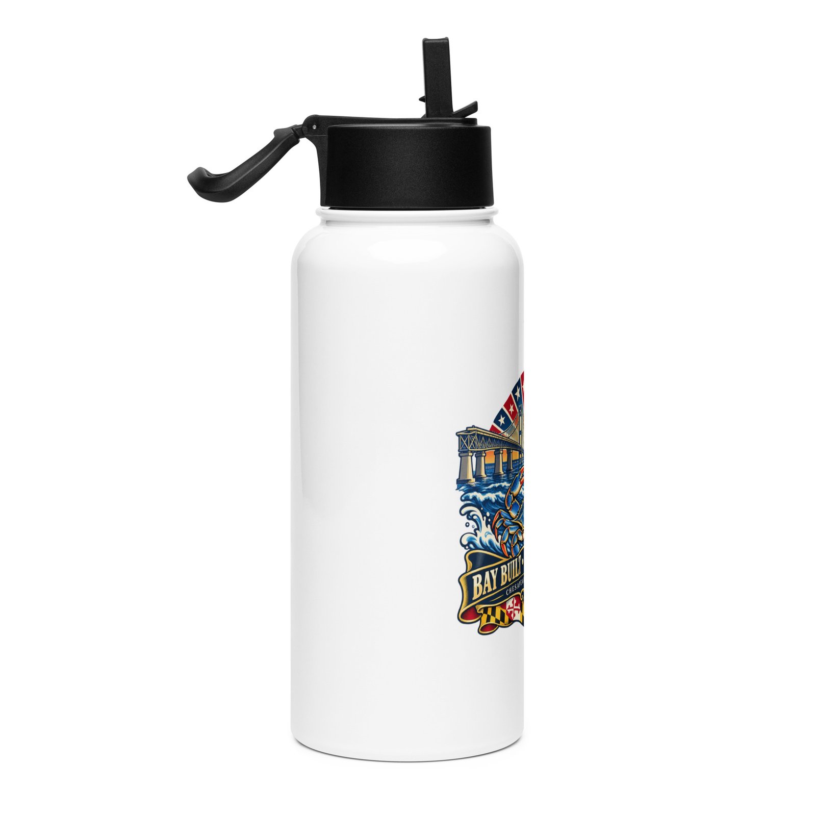 Bay Built American Proud Water Bottle 32 oz Maryland USA - Image 4