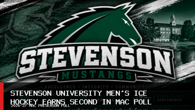 Stevenson University Men’s Ice Hockey Earns Second Place in 2026-27 MAC Preseason Poll