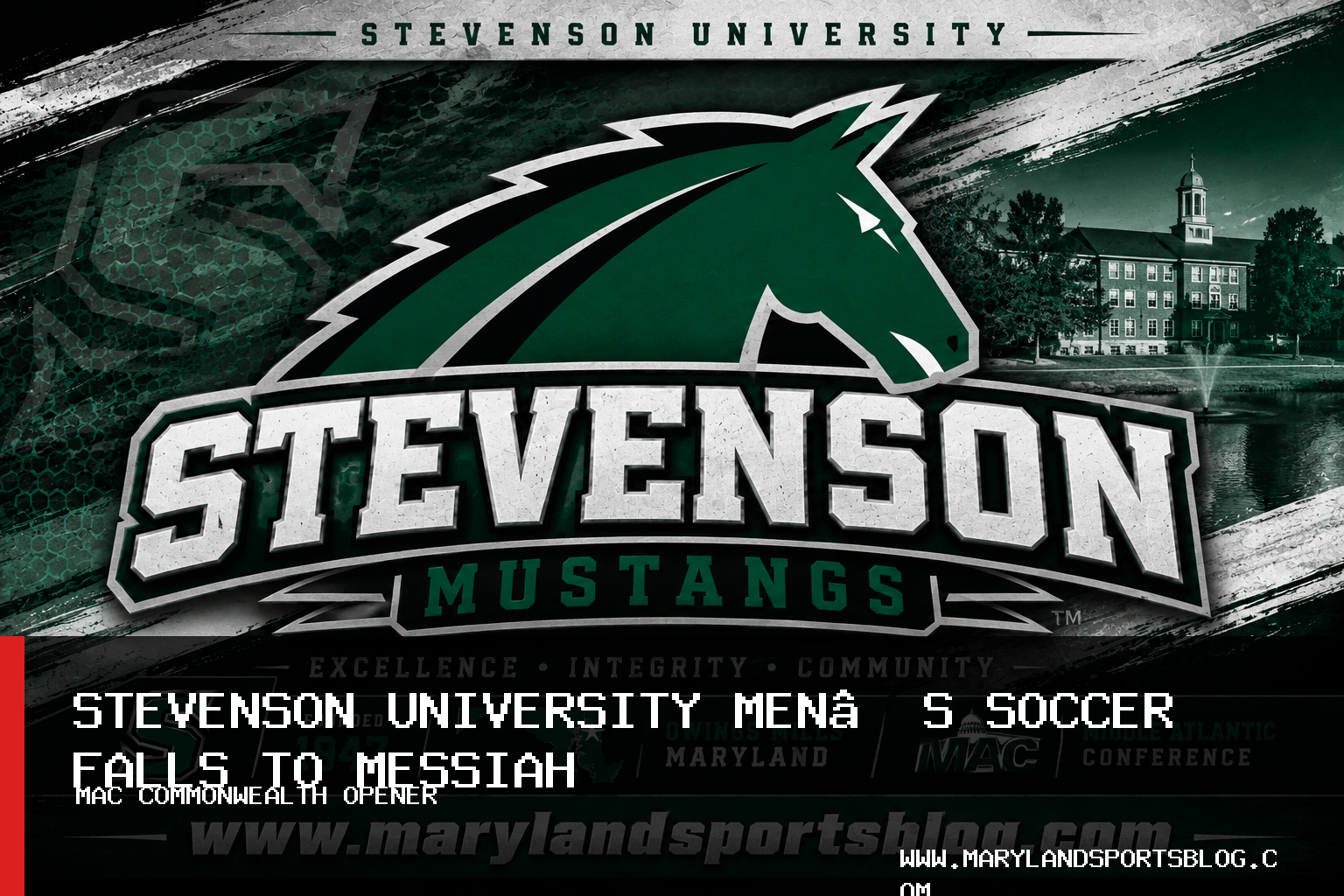 Stevenson University Men’s Soccer Loses MAC Commonwealth Opener 4-0 to Messiah featured image