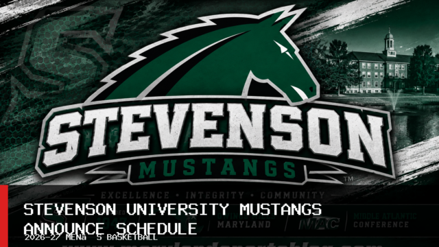 Stevenson University Mustangs Announce 25-Game 2026-27 Men’s Basketball Schedule