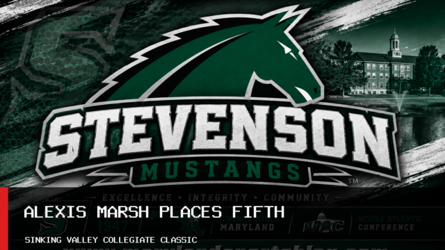 Stevenson University Mustangs Women’s Golf: Alexis Marsh Places Fifth at Sinking Valley
