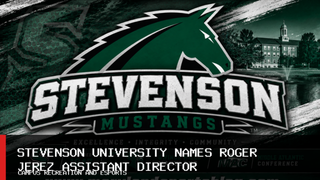 Stevenson University Names Roger Jerez Assistant Director of Campus Recreation and Esports