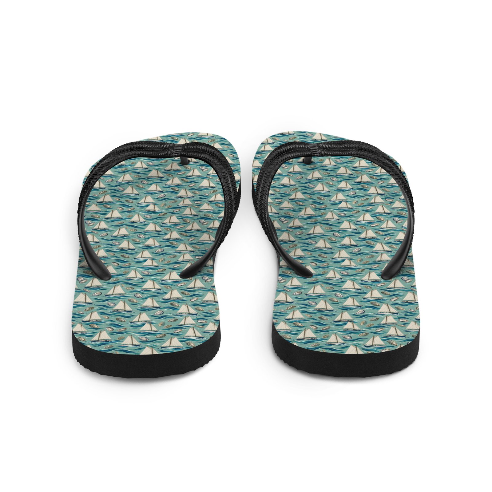 Maryland Chesapeake Skipjack Flip-Flops | Tide - Image 3